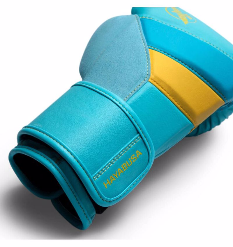 Hayabusa T3 Boxing Gloves -blue/yellow